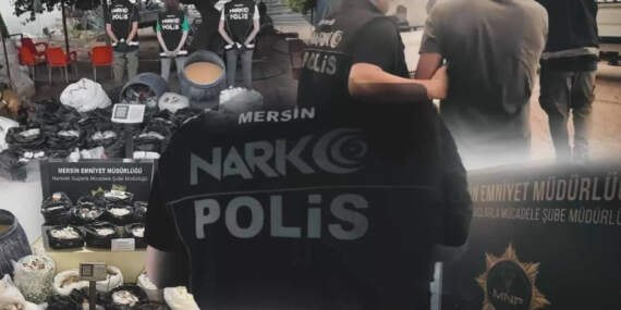 Mersin’de 3,5 Milyon Uyuşturucu Hap Ele Geçirildi: 8 Şüpheli Gözaltında