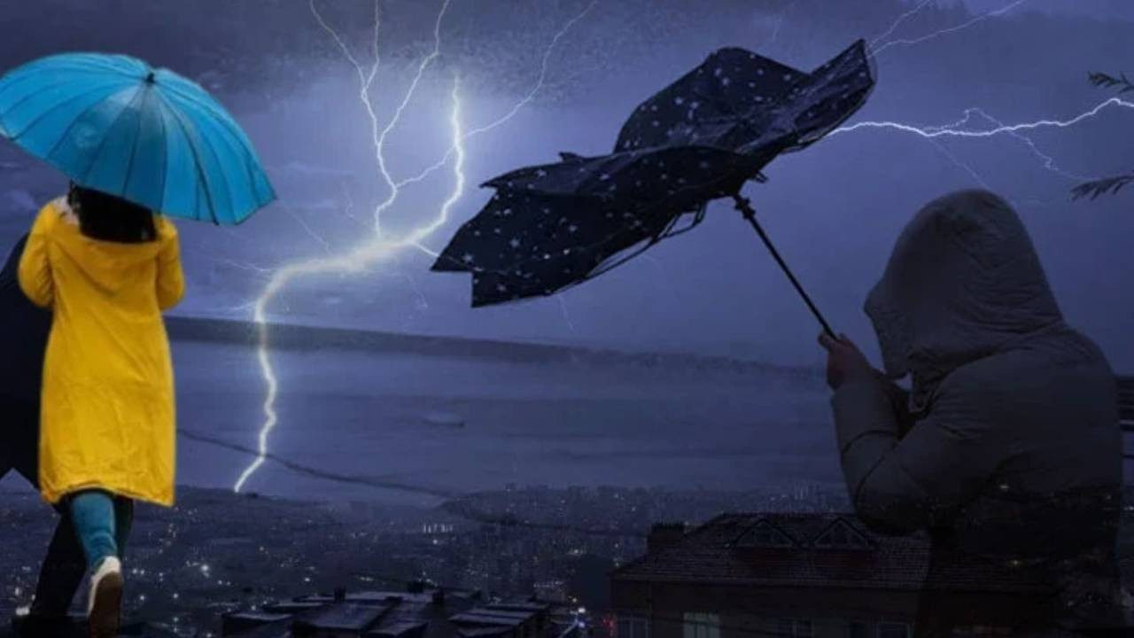 Meteoroloji’den Alarm! Hepsi Birden Geliyor! Tüm Yurdu Saracak: Sel, Dolu, Fırtına…