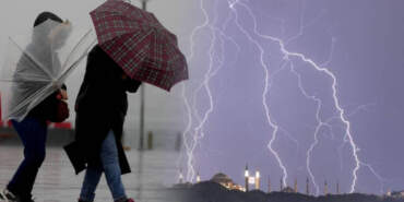 Meteoroloji’den Çifte Uyarı! Marmara ve Karadeniz’de sağanak; Ege’de fırtına bekleniyor