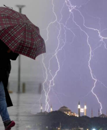 Meteoroloji’den Çifte Uyarı! Marmara ve Karadeniz’de sağanak; Ege’de fırtına bekleniyor