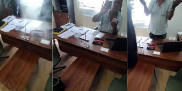 Ofiste Dehşet Anlar: İşten Çıkarılmaya Öfkelendi, Müdürünü Kaynar Suyla Haşladı