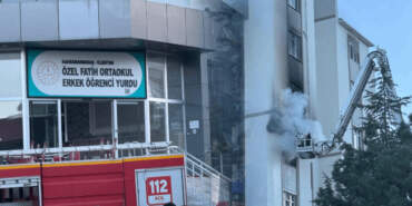 Öğrenci Yurdunda Yangın Paniği!