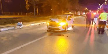 Otomobilin Çarptığı Yaya Kurtarılamadı