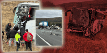 Sivas’ta Tır ile Yolcu Otobüsü Çarpıştı! Yaralılar Var