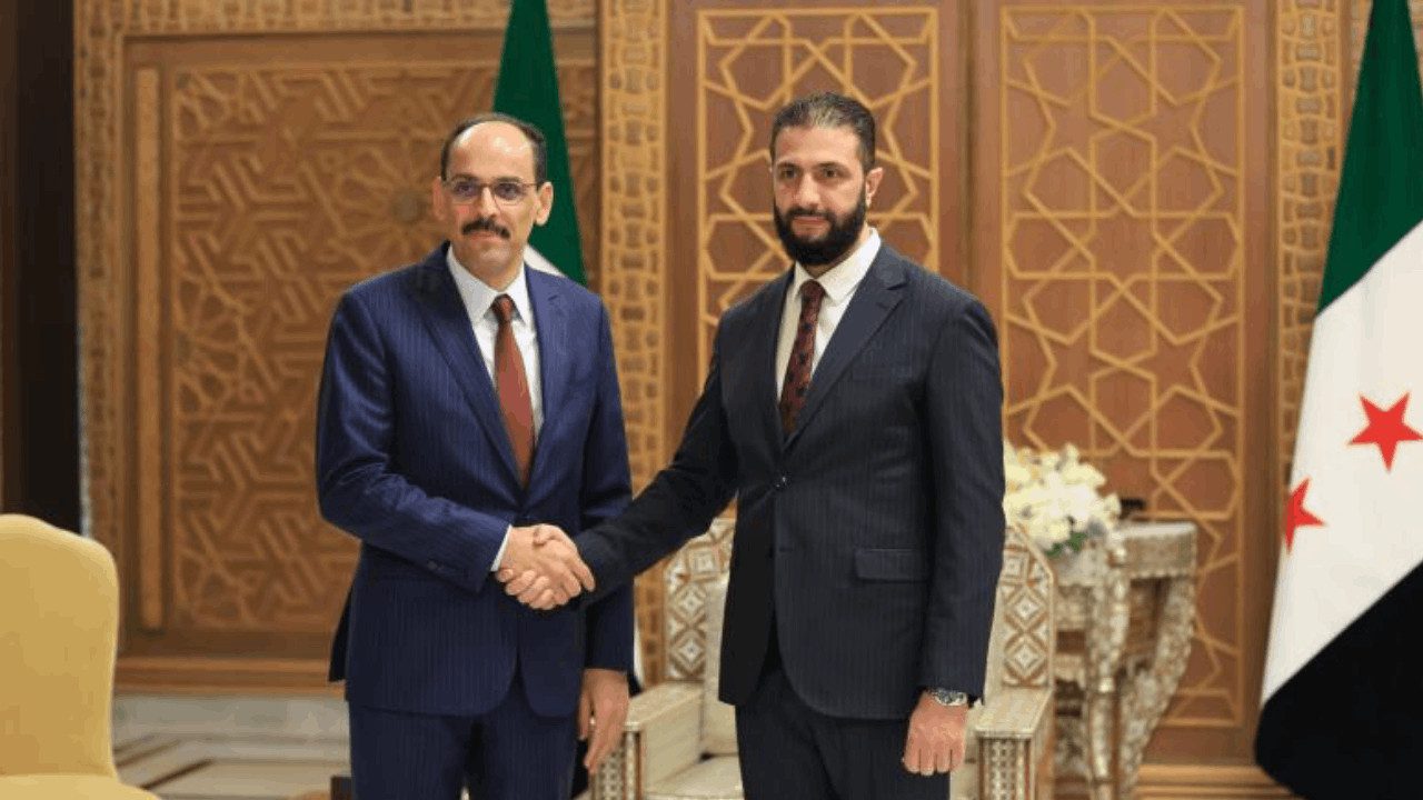 Suriye’de Kritik Temas… MİT Başkanı İbrahim Kalın, Ahmed Şara ile Görüştü
