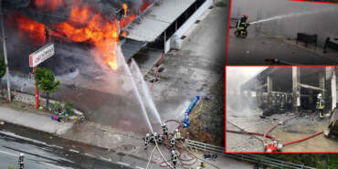 Trabzon’da Yürekler Ağza Geldi! AVM’de Saatler Süren Yangın