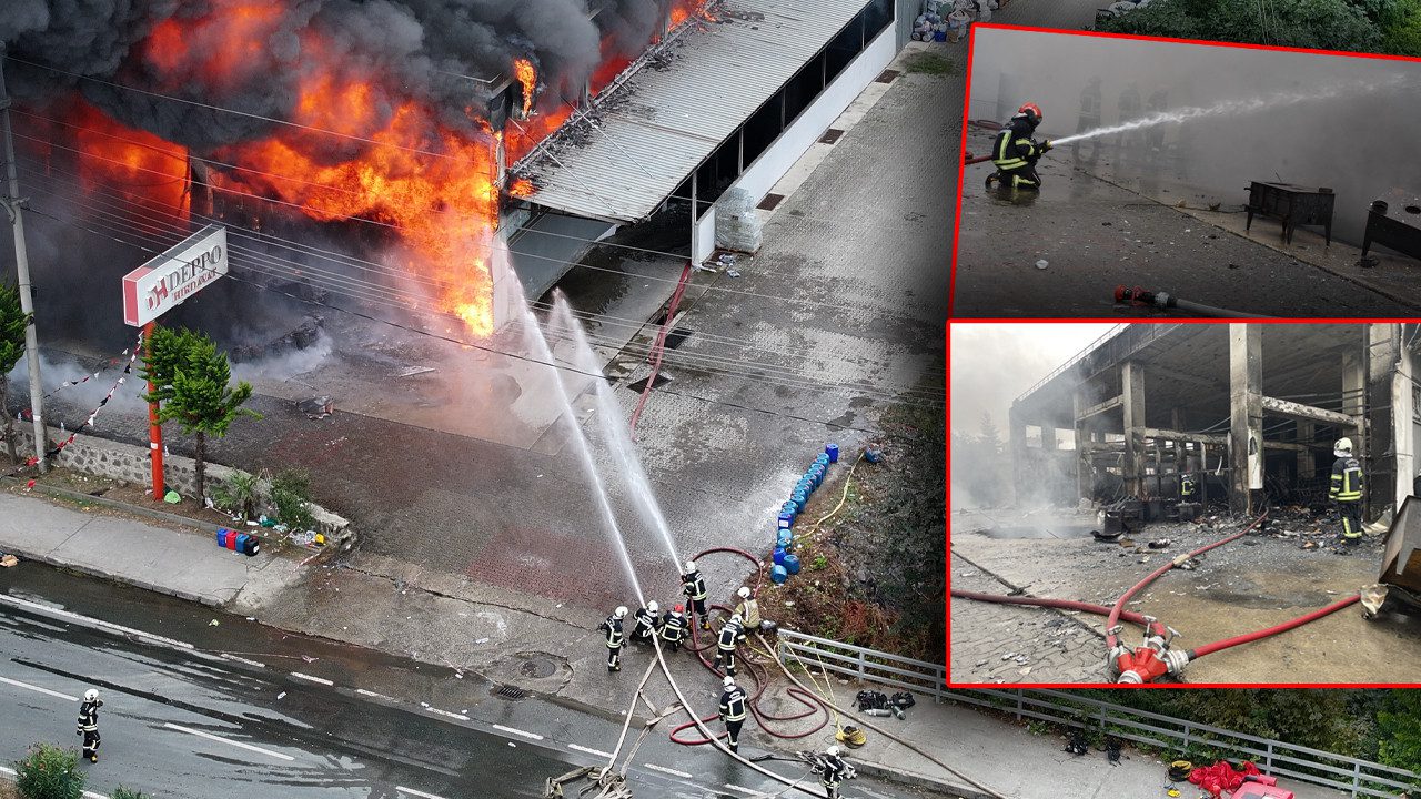 Trabzon’da Yürekler Ağza Geldi! AVM’de Saatler Süren Yangın