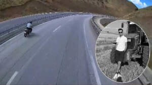 Yeni Aldığı Motosikletini Ölüme Sürdü: Korkunç Kaza Anbean Kamerada