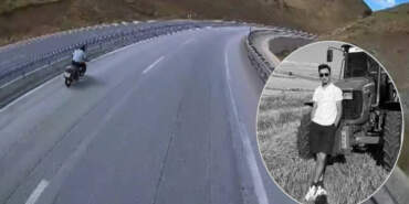 Yeni Aldığı Motosikletini Ölüme Sürdü: Korkunç Kaza Anbean Kamerada