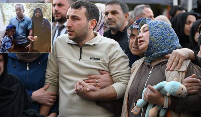 Aynı aileden 4 kişi enkaz altında kalmıştı: Gebze’de çöken binada hayatını kaybedenler toprağa verildi