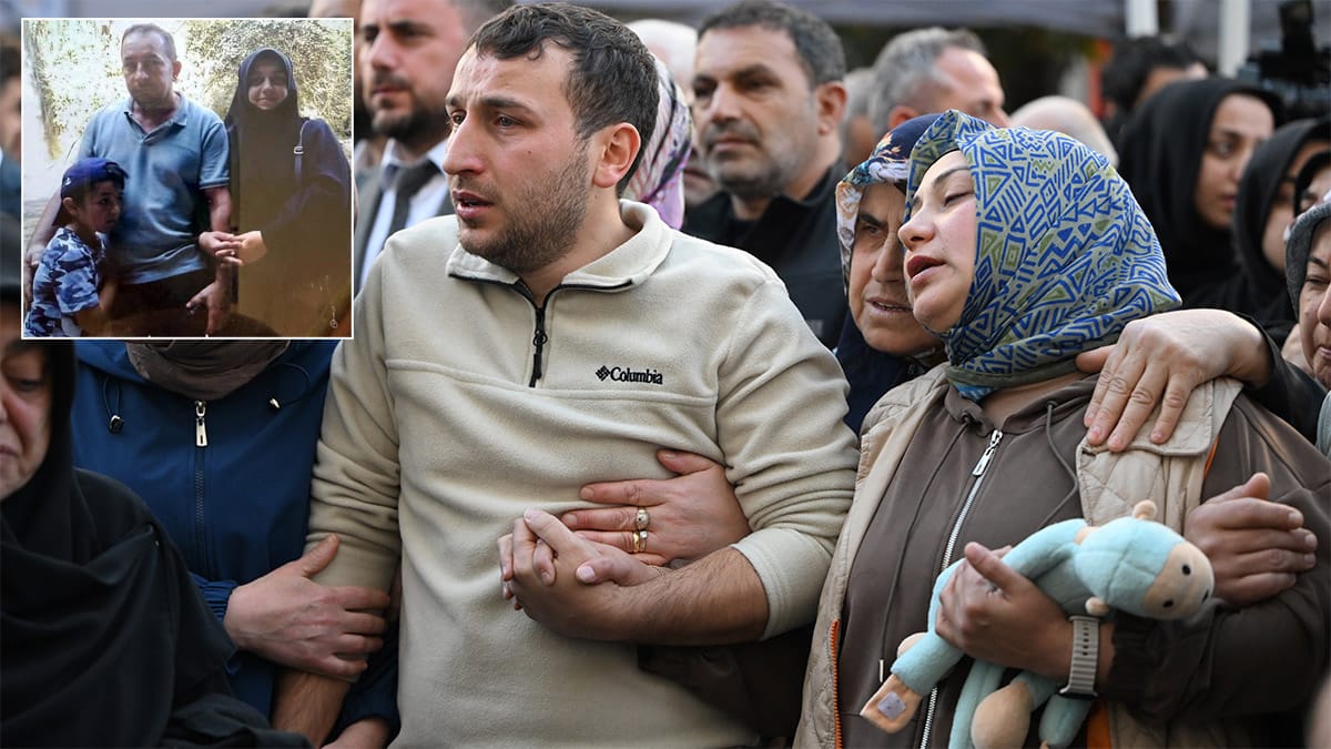 Aynı aileden 4 kişi enkaz altında kalmıştı: Gebze’de çöken binada hayatını kaybedenler toprağa verildi