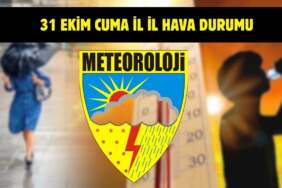 Meteoroloji’den yeni uyarı geldi! Tüm Türkiye’yi yakından ilgilendiriyor: İşte 31 Ekim il il hava durumu