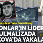 Serdar Öktem suikastında yeni gelişme: Daltonlar’ın lideri Ali Gulmalizada Moskova’da yakalandı