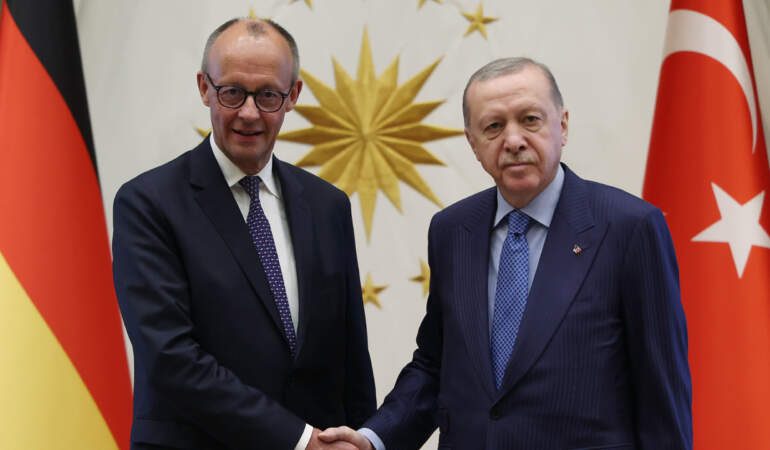 Ankara’da Kritik Zirve! Cumhurbaşkanı Erdoğan’dan Almanya Şansölyesi Merz’le Kritik Mesajlar