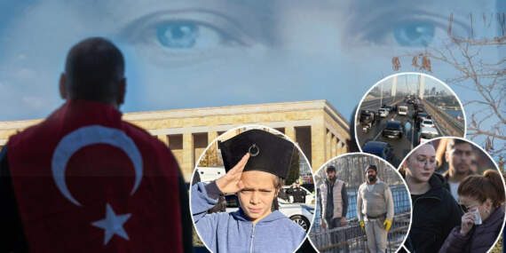 10 Kasım 09.05’te Hayat Durdu… Tüm Türkiye’den ‘ATA’sına Saygı Duruşu