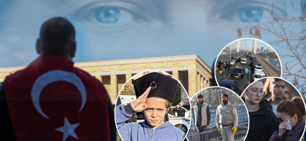 10 Kasım 09.05’te Hayat Durdu… Tüm Türkiye’den ‘ATA’sına Saygı Duruşu