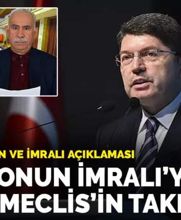 Tunç’tan Öcalan ve İmralı açıklaması: Komisyonun İmralı’ya gitme kararı Meclis’in takdirinde