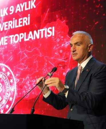 Bakan Ersoy 2025 yılı üçüncü çeyrek turizm verilerini açıklandı: ”Hedeflediğimiz geliri tutturacağız’