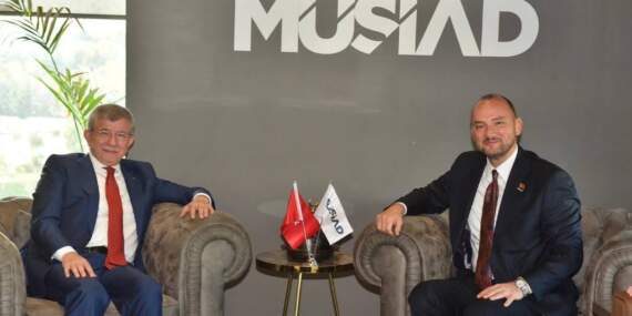 Gelecek Partisi heyetinden MÜSİAD’a ziyaret