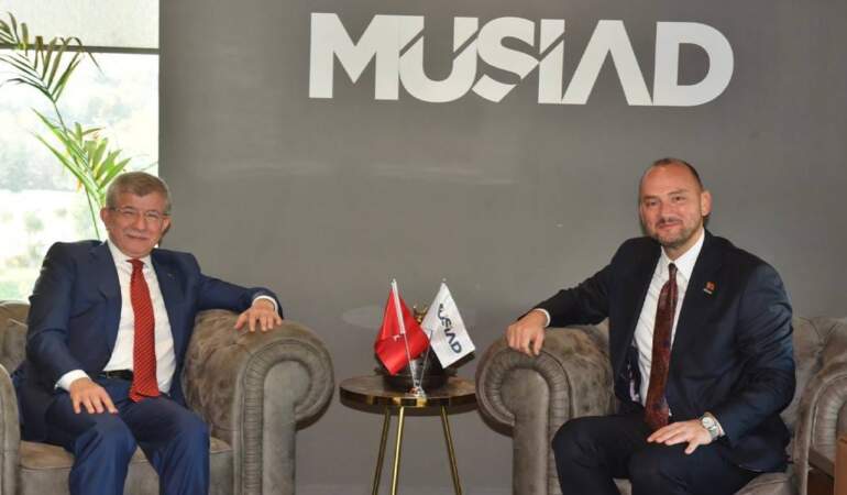 Gelecek Partisi heyetinden MÜSİAD’a ziyaret