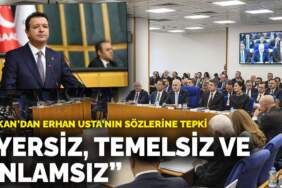 Arıkan’dan Erhan Usta’nın sözlerine tepki: Yersiz, temelsiz ve anlamsız