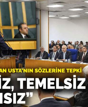Arıkan’dan Erhan Usta’nın sözlerine tepki: Yersiz, temelsiz ve anlamsız