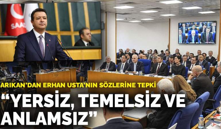 Arıkan’dan Erhan Usta’nın sözlerine tepki: Yersiz, temelsiz ve anlamsız