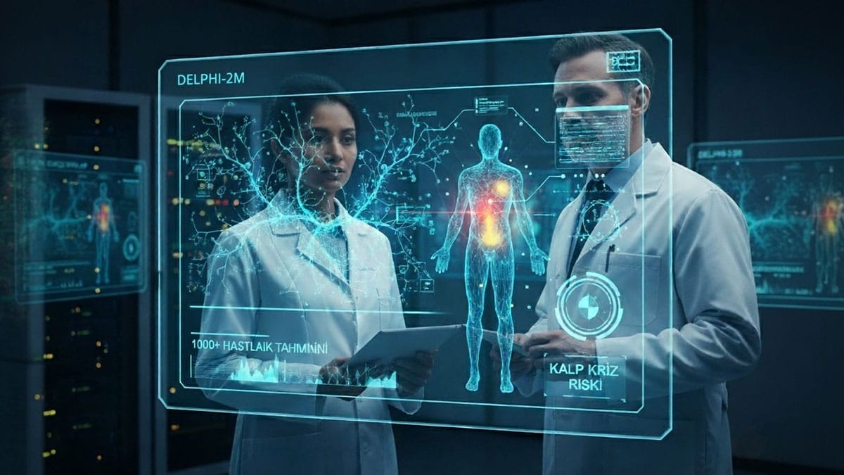 Yapay zekanın hastalık tahmini ne kadar doğru? Yapay zeka erken teşhis yapabilir mi? Delphi-2M modeli kaç hastalığı tahmin edebiliyor?