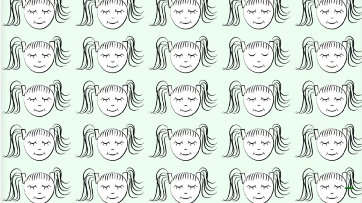 En zekiler bile farkı görmekte zorlanıyor! 6 saniyede farklı kızı bulun