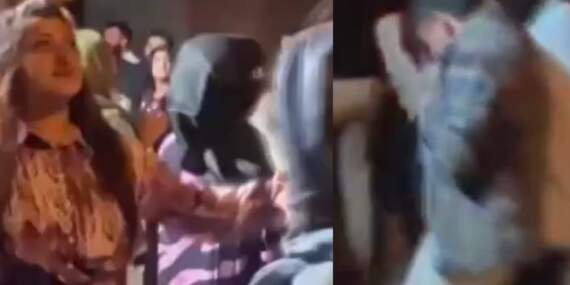 Düğün eğlencesi paniğe dönüştü! Havai fişek kalabalığın arasında patladı: Saniye saniye kameralara yansıdı