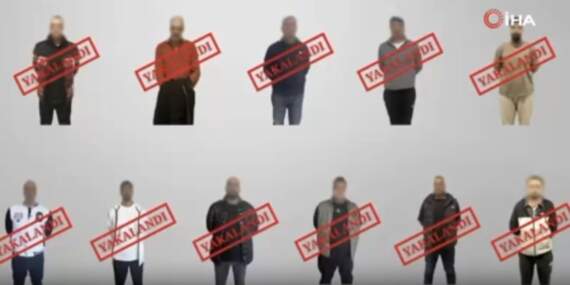 Kırmızı bültenle aranan 9 şüpheli Türkiye’ye getirildi