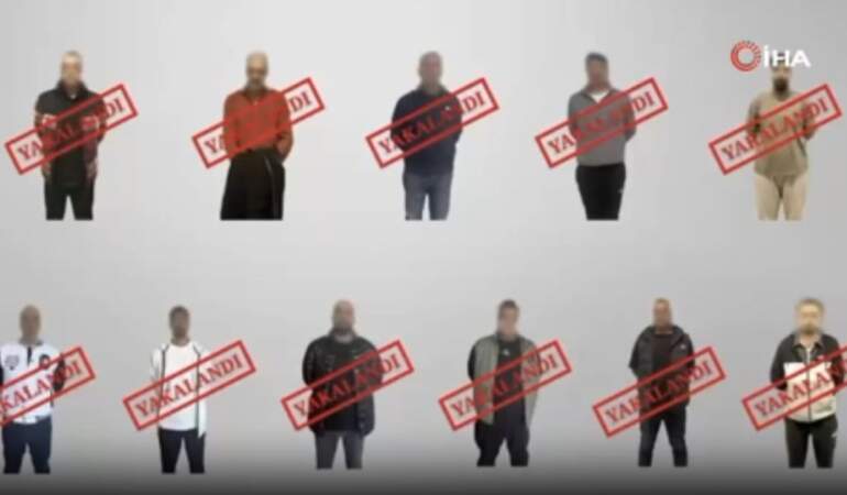 Kırmızı bültenle aranan 9 şüpheli Türkiye’ye getirildi