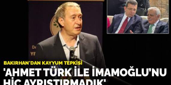 DEM Parti Eş Genel Başkanı Bakırhan’dan kayyum tepkisi: Ahmet Türk ile İmamoğlu’nu hiç ayrıştırmadık