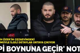 Fatih Özer’in cezaevindeki ölümüyle ilgili detaylar ortaya çıkıyor: ‘İpi boynuna geçir’ notu