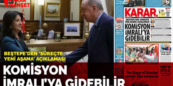 Beştepe’den ‘süreçte yeni aşama’ açıklaması’: Komisyon İmralı’ya gidebilir