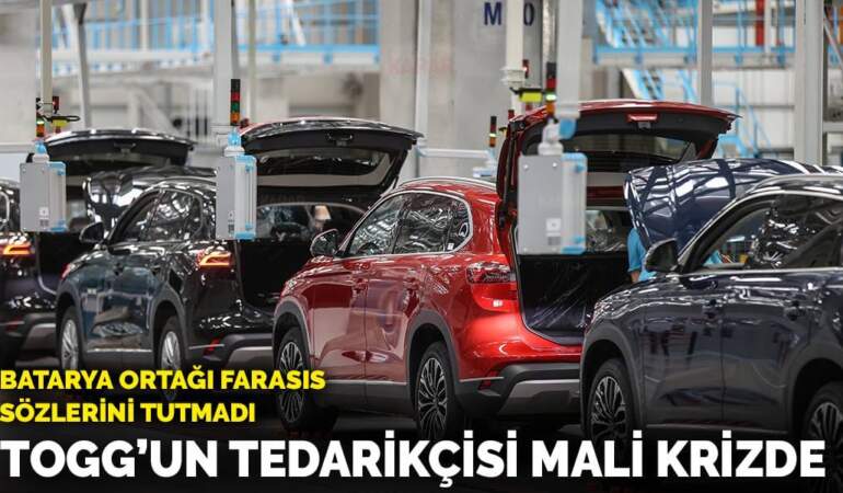 Togg’un batarya ortağı Farasis mali zorluklar yaşıyor