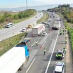 Anadolu Otoyolu’nda kaza: 1 ölü, 4 yaralı