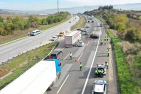 Anadolu Otoyolu’nda kaza: 1 ölü, 4 yaralı
