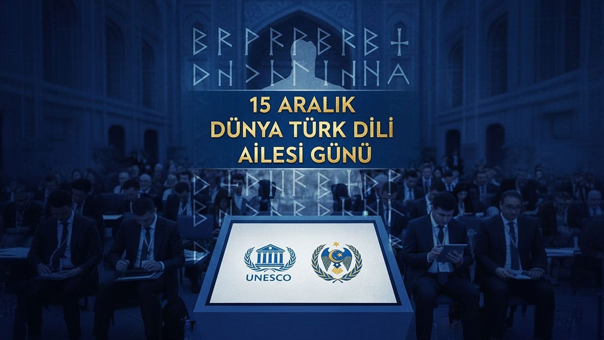 15 Aralık Dünya Türk Dili Ailesi Günü mü? UNESCO Dünya Türk Dili Ailesi Günü ne zaman? Orhun yazıtları ne zaman deşifre edildi?