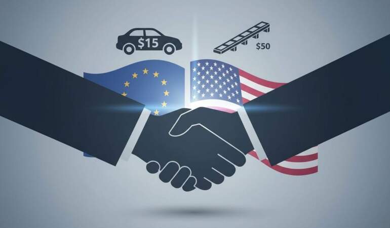 Avrupa otomobil gümrük vergisi yüzde 15’e düştü! ABD AB ticaret anlaşması nedir, ne zaman yürürlüğe girdi?