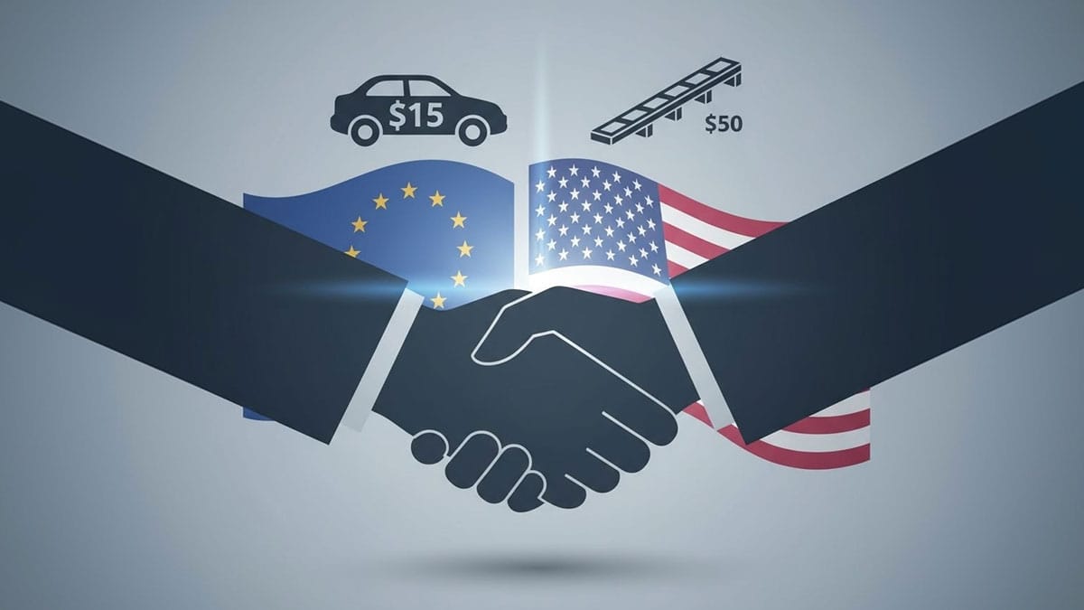 Avrupa otomobil gümrük vergisi yüzde 15’e düştü! ABD AB ticaret anlaşması nedir, ne zaman yürürlüğe girdi?