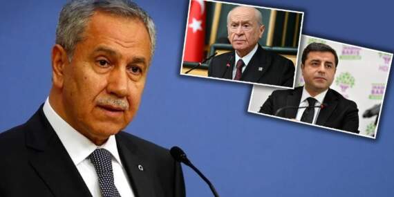 Arınç’tan Demirtaş için kendisine ‘hain’ diyen Bahçeli’ye gönderme: Bugün geldiğiniz nokta, beş yıl önce benim durduğum nokta