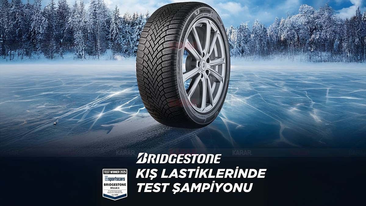 Bridgestone Blizzak 6, Auto Bild Sportscars 2025 Kış Lastiği Testinin Birincisi Oldu
