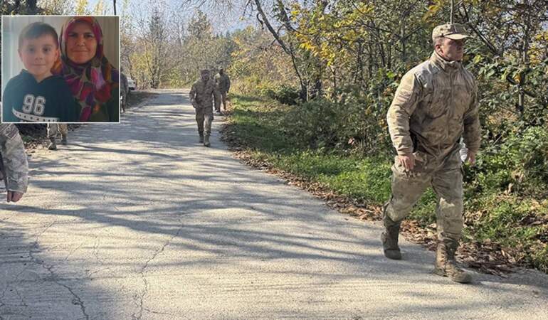Mantar toplamak için evden ayrılan anne ve oğlu 3 gündür aranıyor