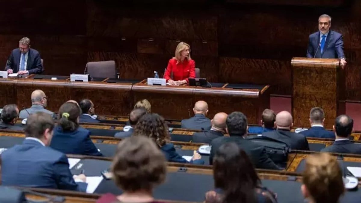 Fidan, Finlandiya parlamentosuna hitap etti: Ziyaret kapsamında temaslarda bulundu