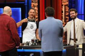 Fırat Çelik sürprizi: Ünlü oyuncu MasterChef mutfağında şef önlüğü giydi, Mehmet Şef’ten kaşık aldı!