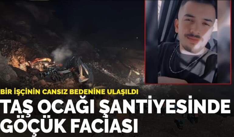 Ordu’da taş ocağında göçük faciası: Bir işçi ölü bulundu, kayıp kamyon şoförü aranıyor