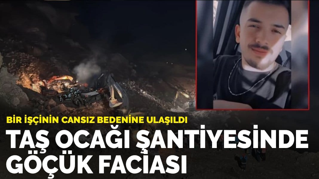 Ordu’da taş ocağında göçük faciası: Bir işçi ölü bulundu, kayıp kamyon şoförü aranıyor