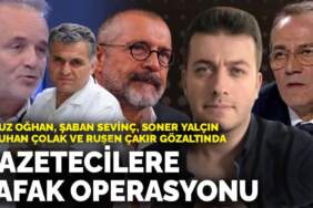 Gazetecilere şafak operasyonu: Yavuz Oğhan, Şaban Sevinç, Soner Yalçın, Batuhan Çolak ve Ruşen Çakır gözaltında