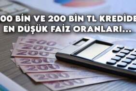 Banka banka kredi yarışı! 100 bin ve 200 bin TL kredide en düşük faiz oranları açıklandı: TEB, ING, QNB, Denizbank…
